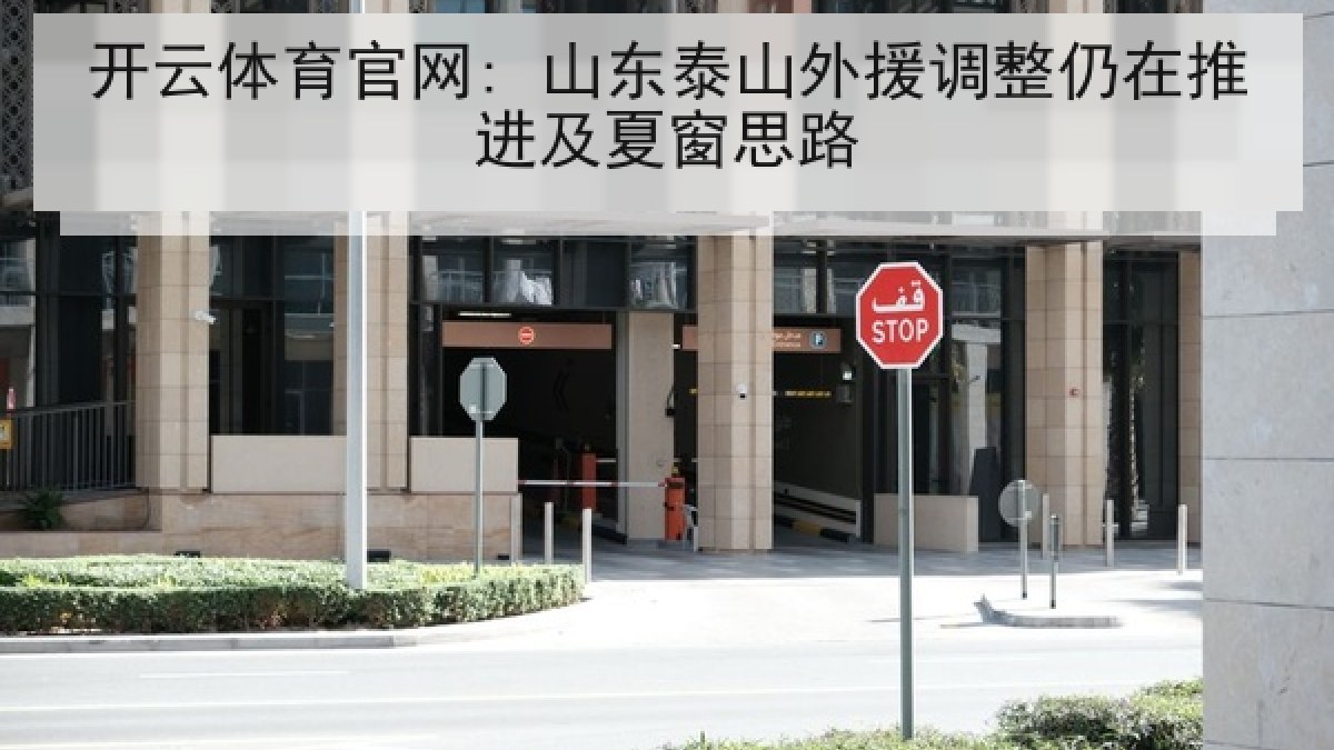 开云体育官网: 山东泰山外援调整仍在推进及夏窗思路