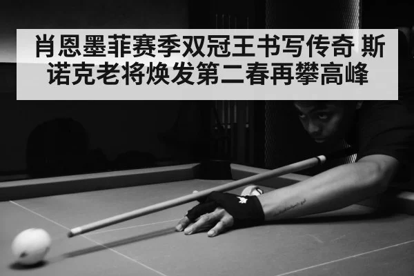 肖恩墨菲赛季双冠王书写传奇 斯诺克老将焕发第二春再攀高峰